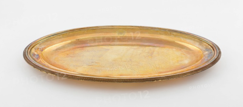 Pair of Platters, Paris, 1809/19. Creators: Martin-Guillaume Biennais, Pierre-Benoît Lorillon.