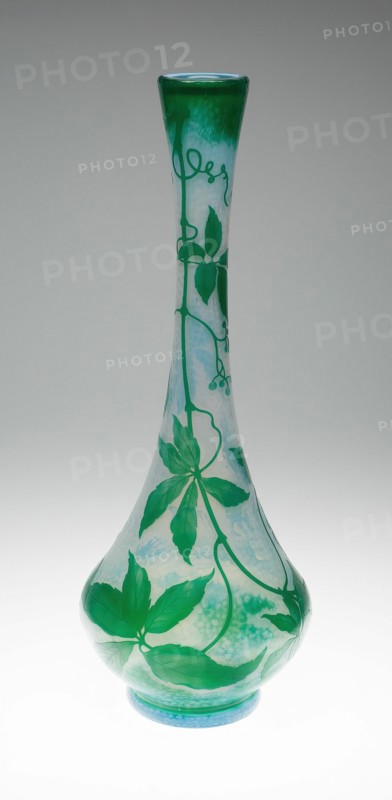Vase, France, c. 1895/1900. Creator: Daum Frères, Nancy.