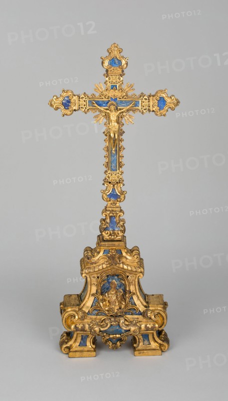 Crucifix, Naples, c. 1700/35. Creator: Unknown.