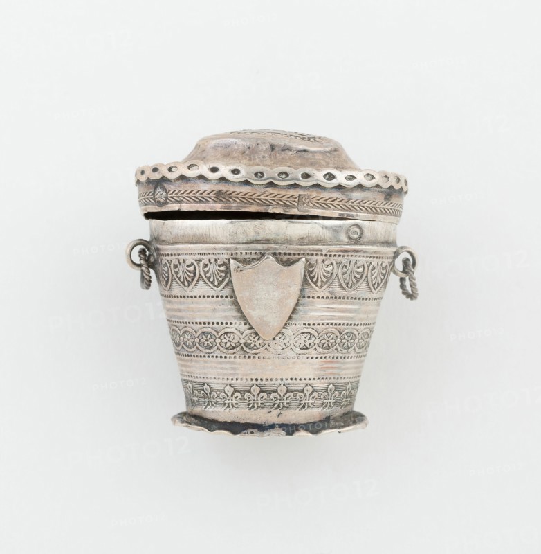 Sponge Box, Netherlands, c. 1848. Creator: Unknown.