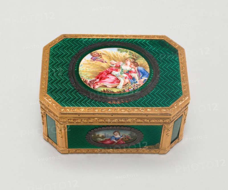 Gold Box, France, 1770. Creator: Pierre François Drais.