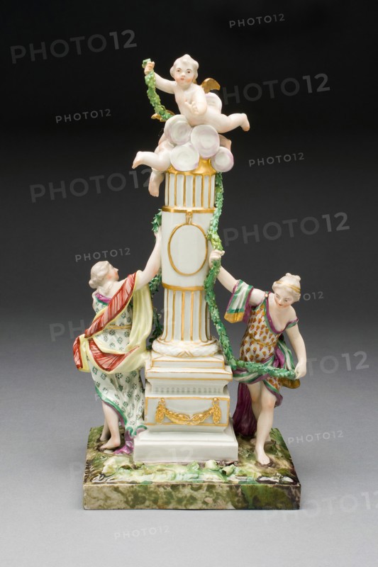 Figural Group, Flanders, c. 1770. Creators: Pierre François Lejeune, Ludwigsburg Porcelain Manufactory.