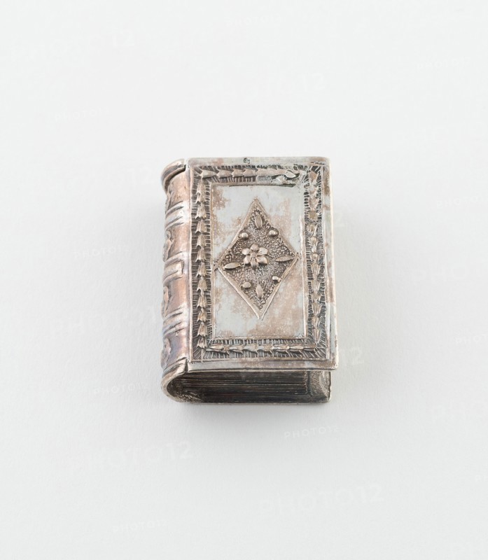 Book-Shaped Match Safe, Netherlands, c. 1880. Creator: Unknown.