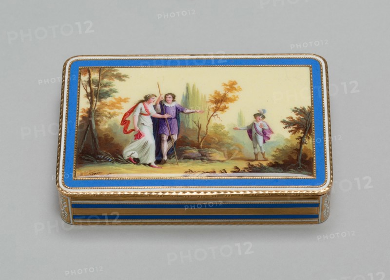 Snuff Box, Switzerland, c. 1800/10. Creator: Unknown.