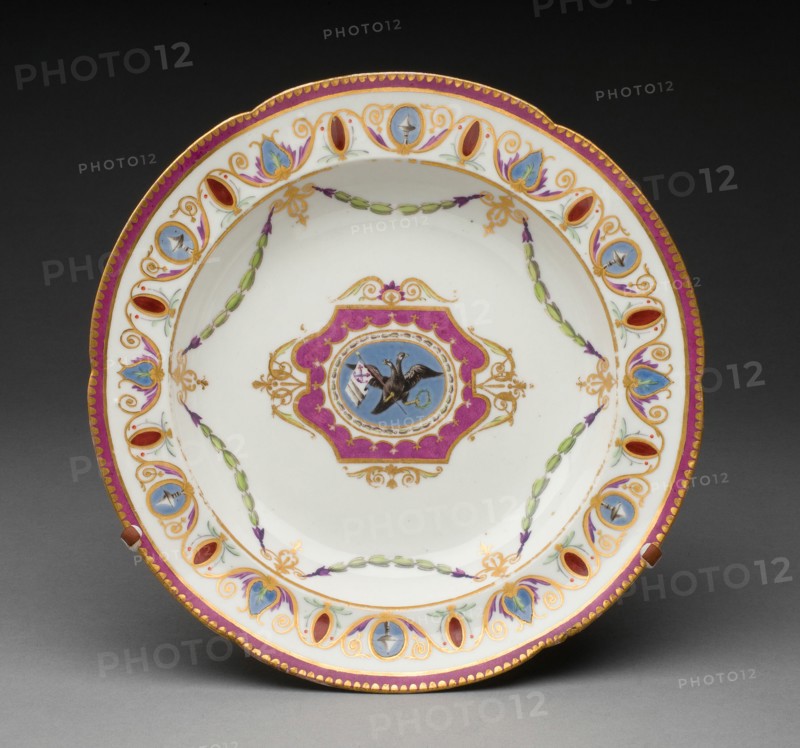 Soup Plate, Saint Petersburg, 1762/66. Creator: Russian Imperial Porcelain Factory.