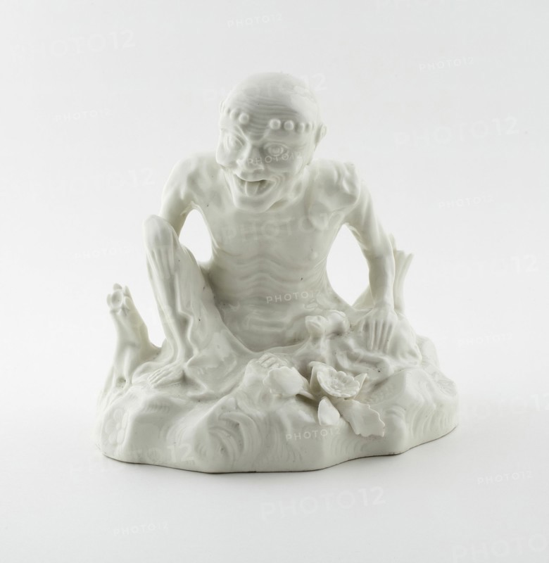 Seated Figure, Saint-Cloud, 1725/30. Creator: Saint-Cloud Porcelain Manufactory.