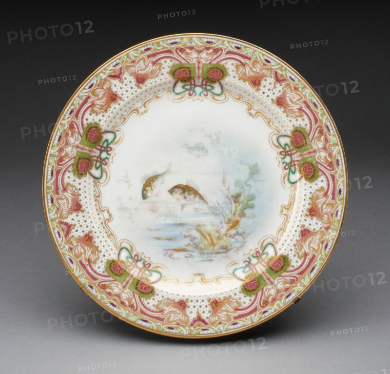 Plate, France, c. 1900. Creator: Théodore Haviland.