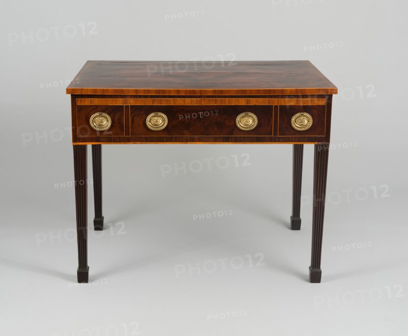 Dressing Table, London, c. 1790. Creator: Thomas Scott.