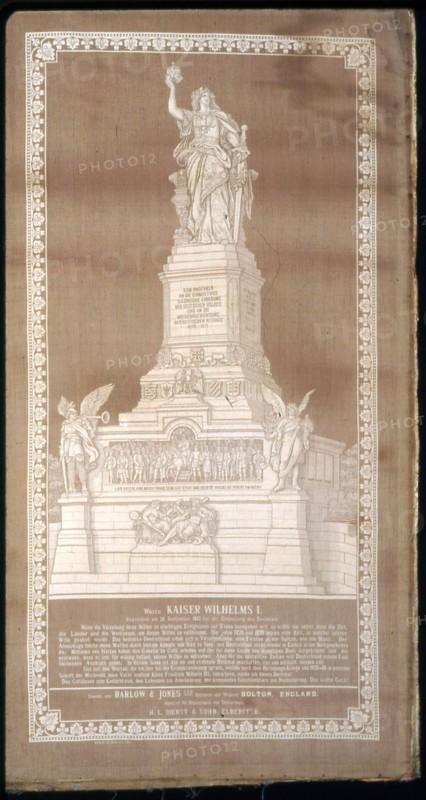 Panel (Commemorative), England, c. 1883.  Creator: Barlow & Jones.