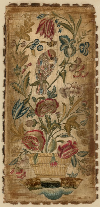 Panel (For a Sconce), England, 18th century. Creator: Unknown.