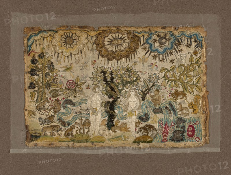 Picture (Depicting the Creation), England, 17th century. Creator: Unknown.