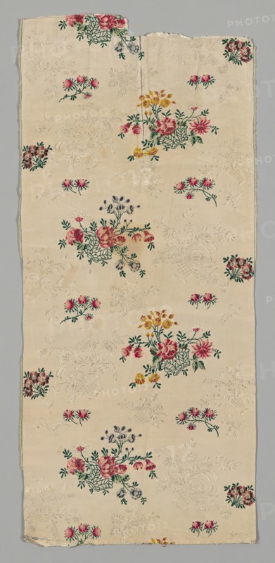 Panel (From a Dress), England, c. 1745/46. Creator: Unknown.