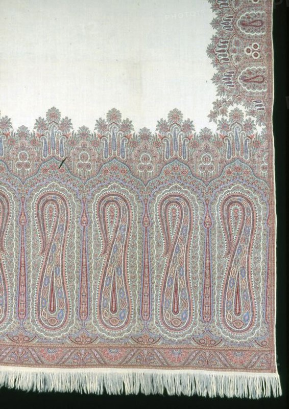 Long Shawl, Europe, 1833/66. Creator: Unknown.