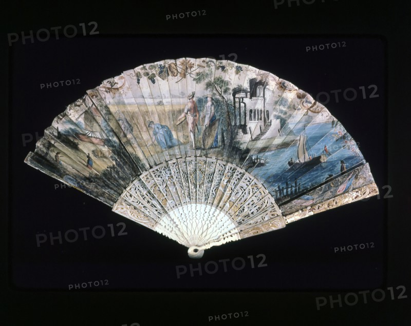 Fan, France, 18th century. Creator: Unknown.