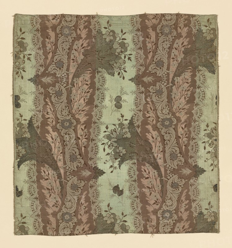 Panel (Dress Fabric), France, 1718/20. Creator: Unknown.