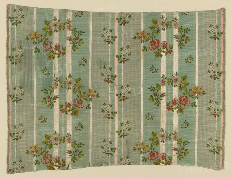 Panel (Dress Fabric), France, 1775/1800. Creator: Unknown.
