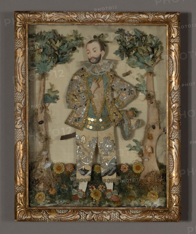 Needlepoint Picture, France, 19th century. Creator: Unknown.