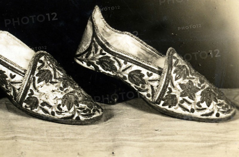 Pair of Shoes, France, 1870s. Creator: Unknown.