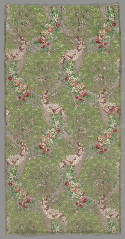 Length of Woven Silk, France, Mid-1760s. Creator: Unknown.