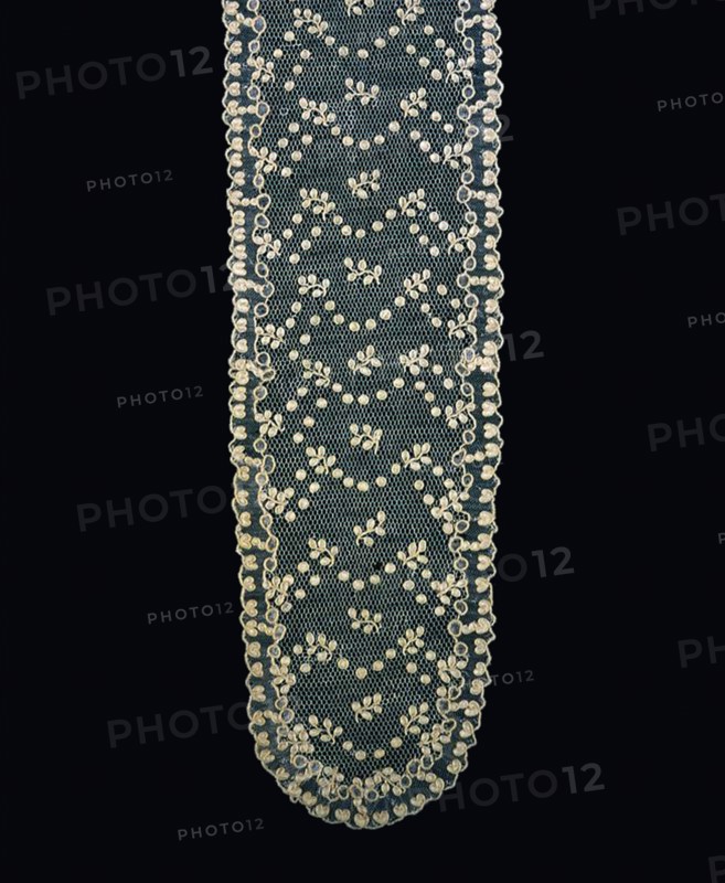 Pair of Lappets (Joined), France, 1875/1900. Creator: Unknown.
