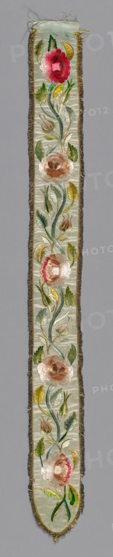Border Fragment, France, 1775/1825. Creator: Unknown.