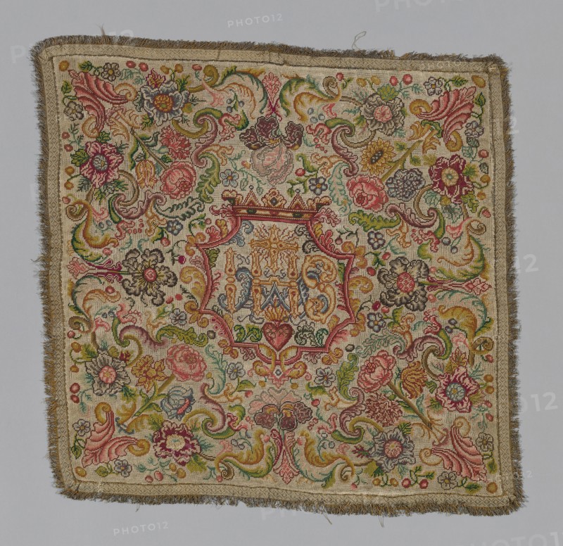 Chalice Cover, France, 19th century. Creator: Unknown.