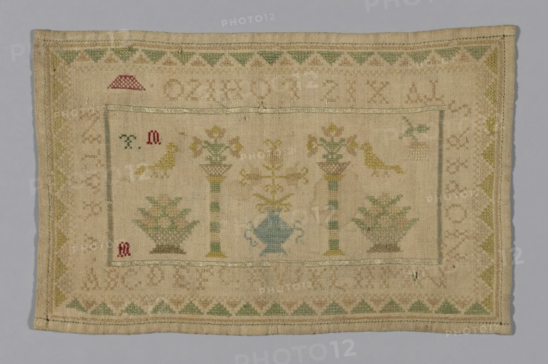 Sampler, France, 1775/1825. Creator: Unknown.