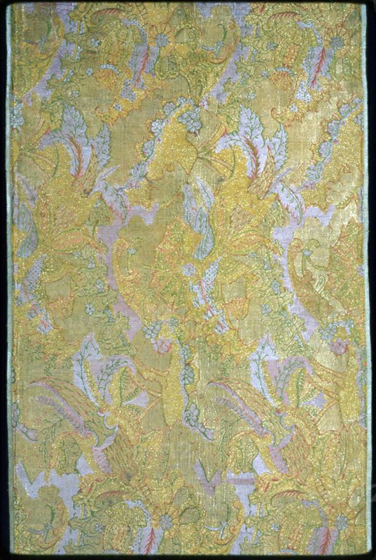 Panel (Dress Fabric), France, c. 1718/19. Creator: Unknown.