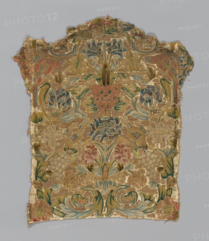 Chair Back, Italy, 17th century. Creator: Unknown.