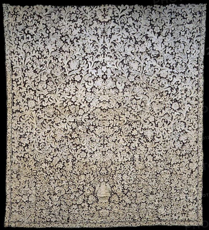 Bedcover or Hanging, Italy, 1701/25. Creator: Unknown.