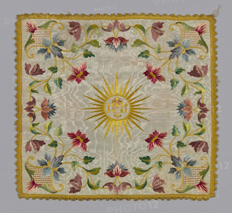 Chalice Cover, Italy, 19th century. Creator: Unknown.