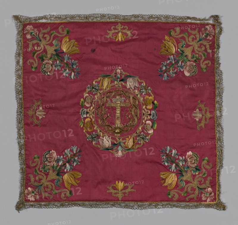 Chalice Cover, Italy, 18th century. Creator: Unknown.