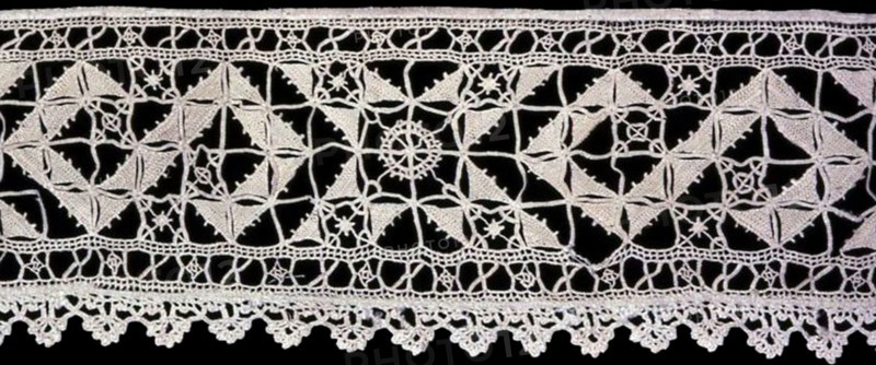 Border (From a Pillow Cover), Italy, 1550/1600. Creator: Unknown.