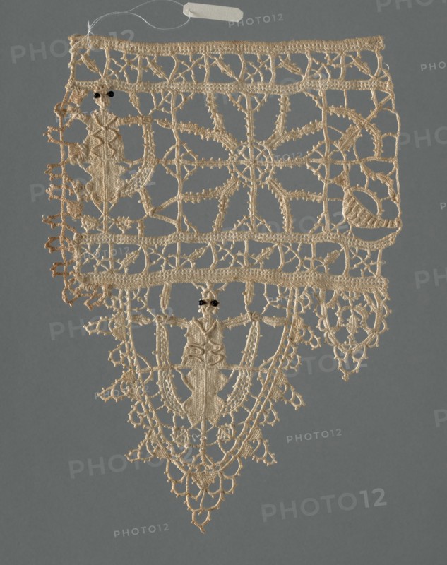 Fragment (Border), Italy, 16th century. Creator: Unknown.