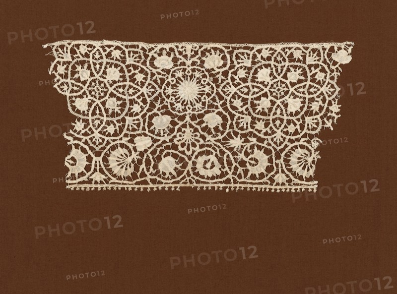 Fragment (Border), Italy, 1620s/30s. Creator: Unknown.