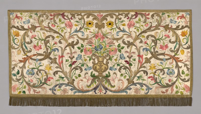 Altar Frontal, Italy, 19th century. Creator: Unknown.