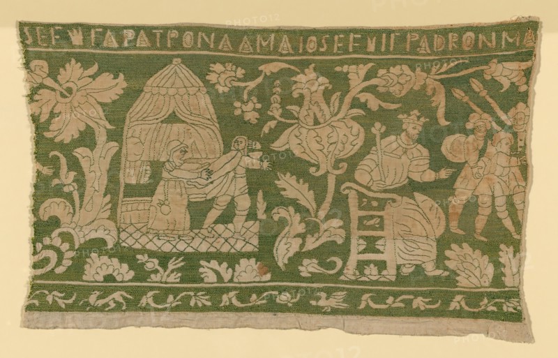 Fragment (From a Border), Italy, 1575/1625. Creator: Unknown.