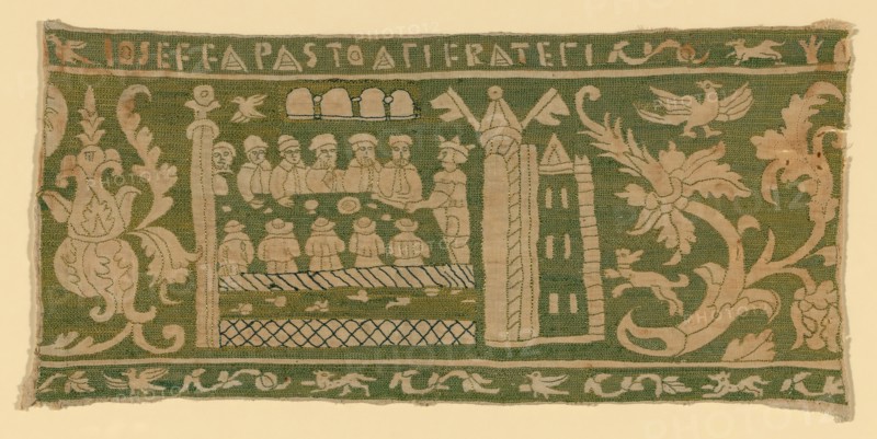 Fragment (From a Border), Italy, 1575/1625. Creator: Unknown.