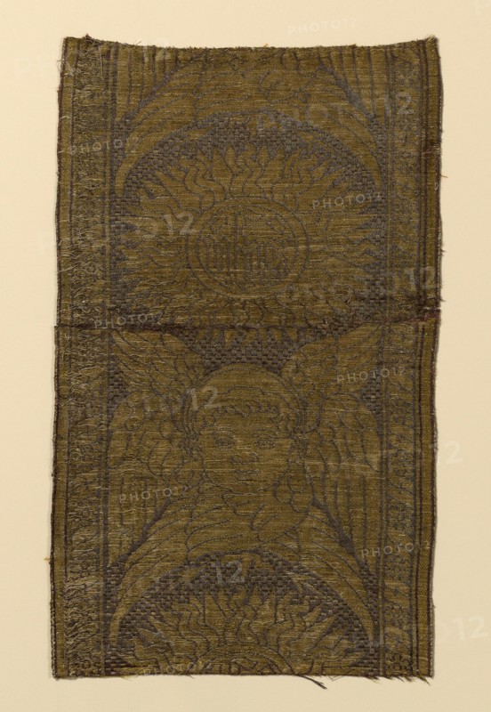Fragment from an Orphrey Band, Italy, 15th/16 century. Creator: Unknown.