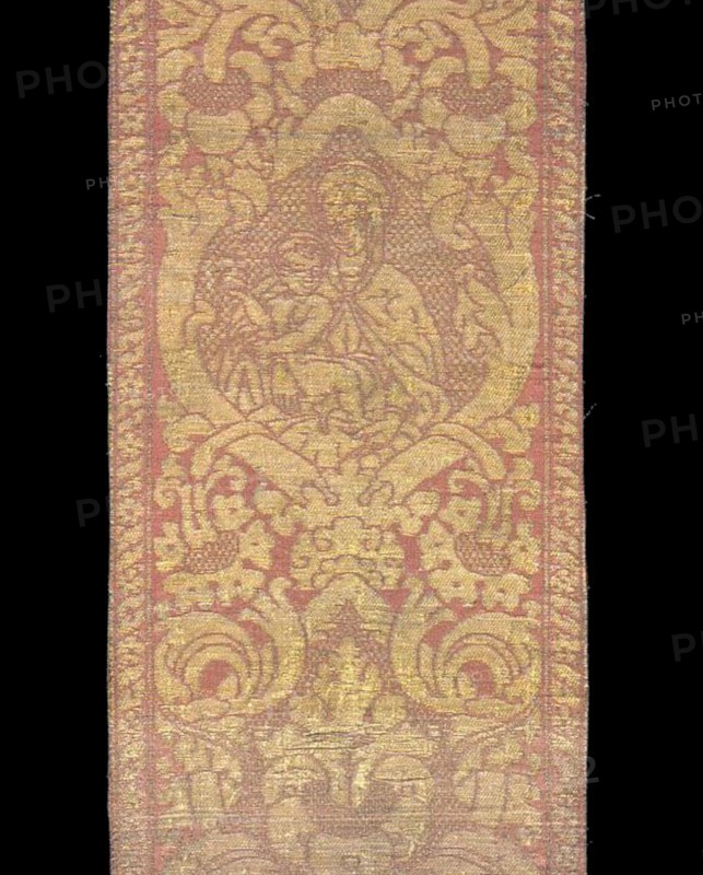 Orphrey Band, Italy, 15th century. Creator: Unknown.