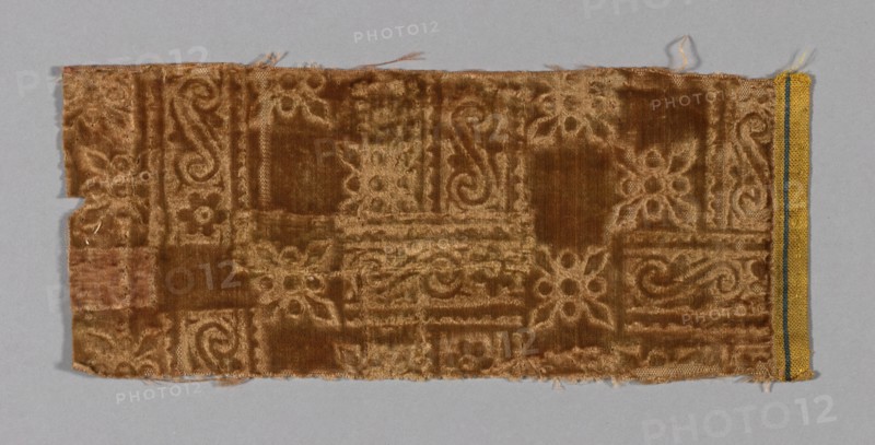 Fragment (Dress Fabric), Italy, 17th century. Creator: Unknown.