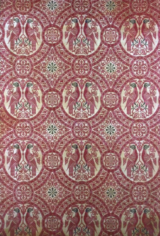 Panel, Italy, 1872 (reproduction of a 12th-century design). Creator: Unknown.