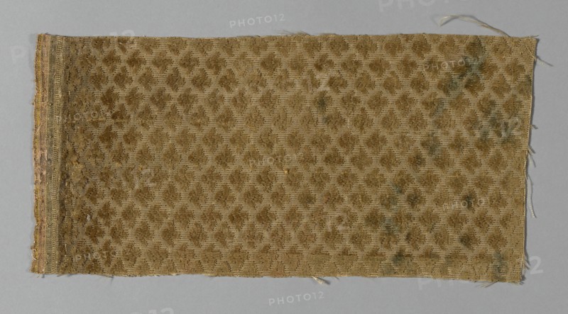 Fragment (Dress Fabric), Italy, 17th century. Creator: Unknown.