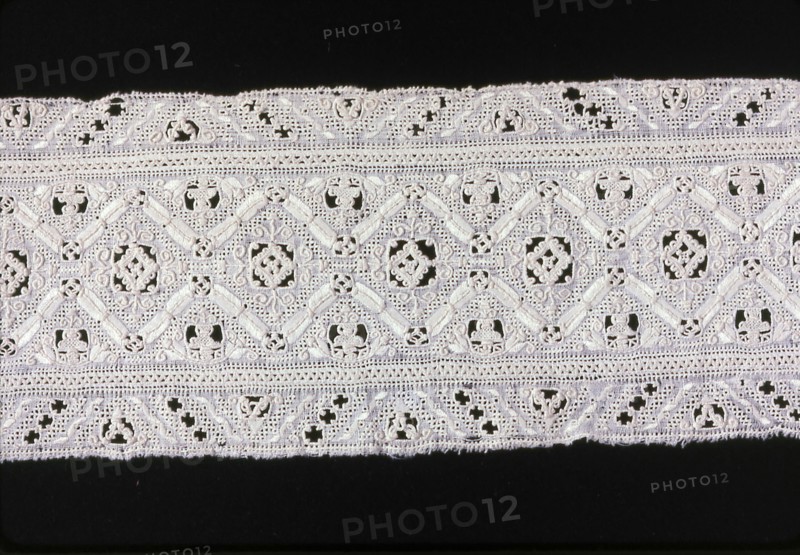 Fragment (Three Joined Strips from Small Pillow), Italy, 1550/1600. Creator: Unknown.