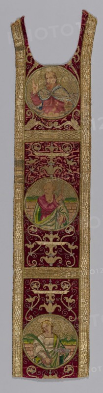 Orphrey Band, Italy, 17th century. Creator: Unknown.