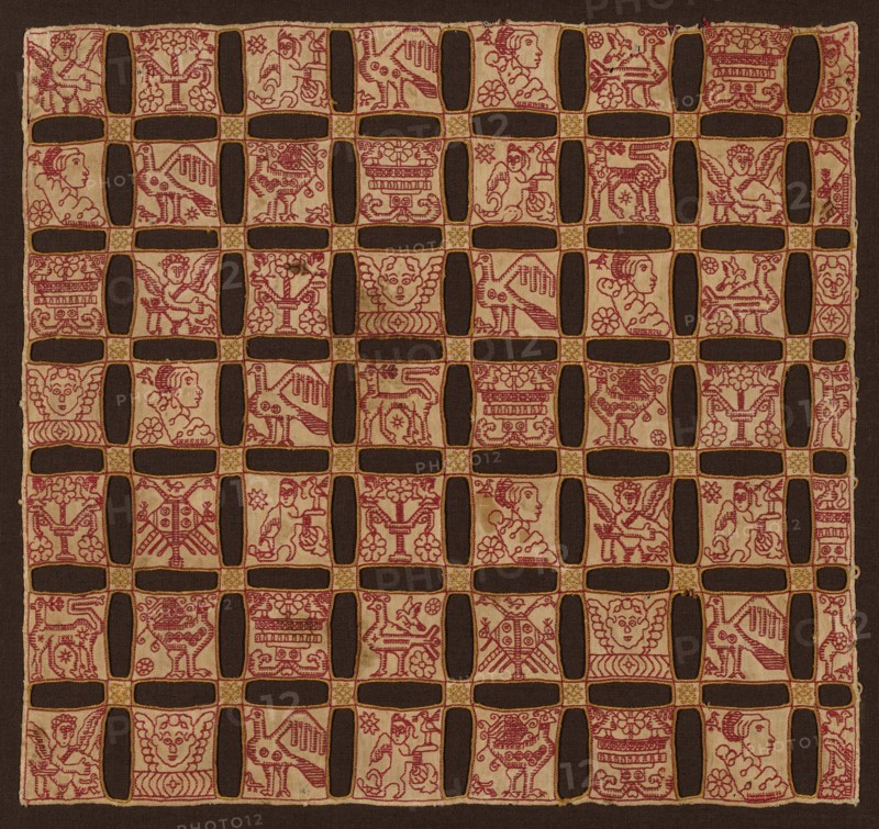 Panel (Probably used as a Pillow Cover), Italy, c. 1600. Creator: Unknown.