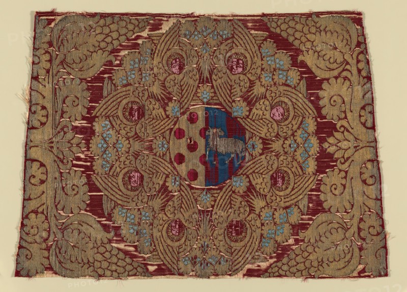 Fragment (From a Vestment), Florence, 15th century. Creator: Unknown.