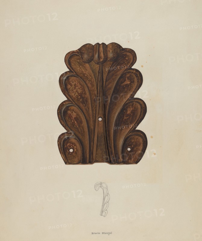 Ornament, 1935/1942. Creator: Erwin Stenzel.