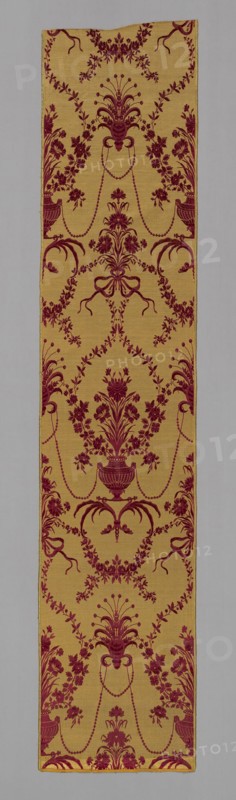 Panel (Formerly Used as a Wallcovering), Italy, 1775/85. Creator: Unknown.