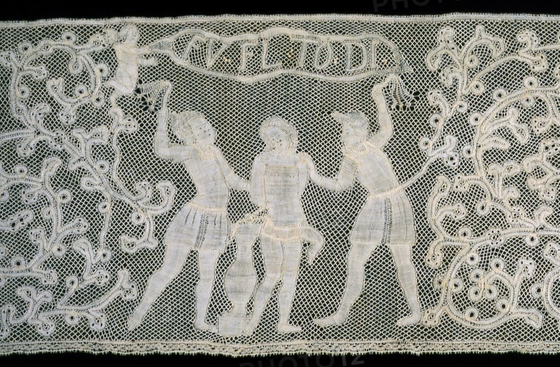 Border (From an Altar Cloth), Milan, 1725/75. Creator: Unknown.